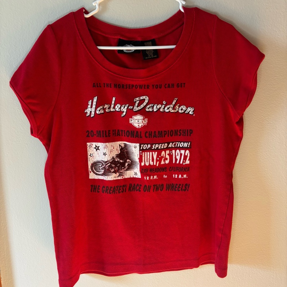 Harley-Davidson Women’s Red Top